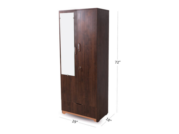 Elentra Two Door Wardrobe - Casagroves : Furniture Online Store